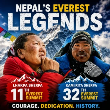 Above the Clouds, Below the Radar: Two Sherpas Who Owned Everest on May 17, 2026